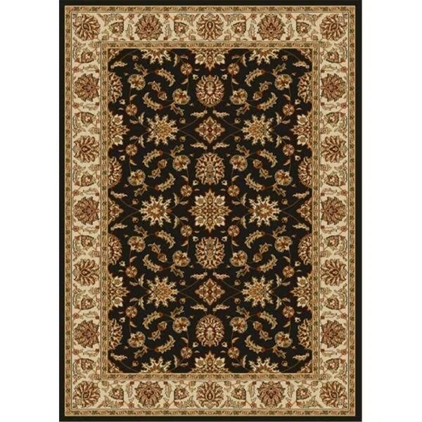 1592-1026-BROWN Como Rectangular Brown Traditional Italy Area Rug- 8 ft. W x 8 ft. H, Radici Usa, Mfr#: 1592/1026/BROWN